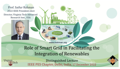 Role of the Smart Grid in Facilitating the Integration of Renewables