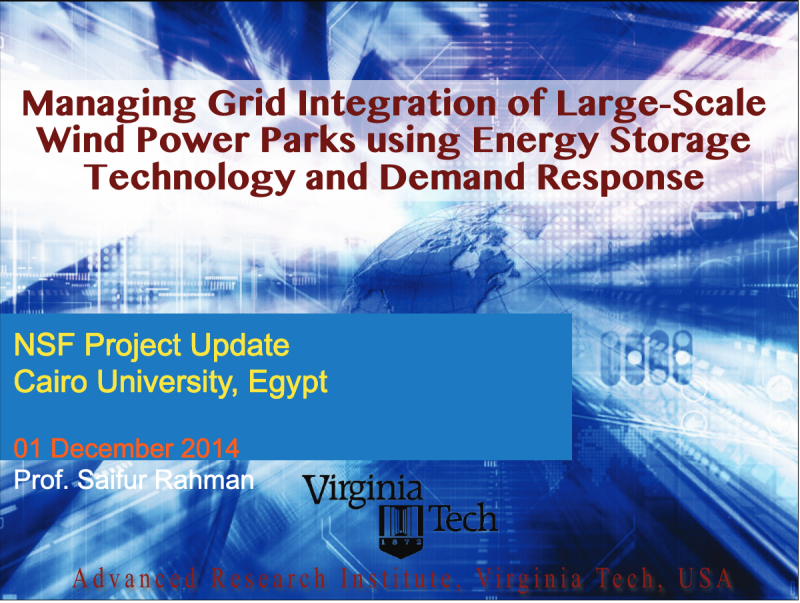 Managing Grid Integration of Large-Scale Wind Power Parks using Energy Storage Technology and Demand Response 