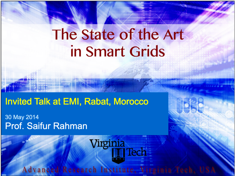   The State of the Art in Smart Grids